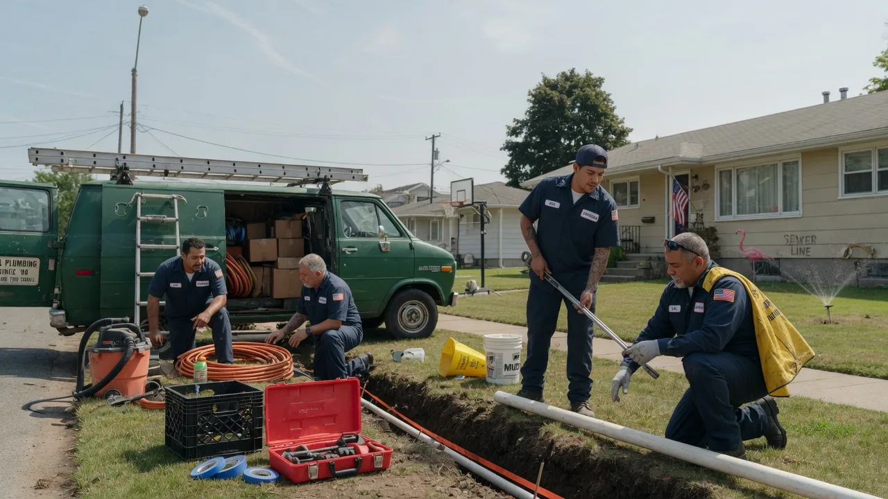 Gas Line Installation in New Goshen, IN near me